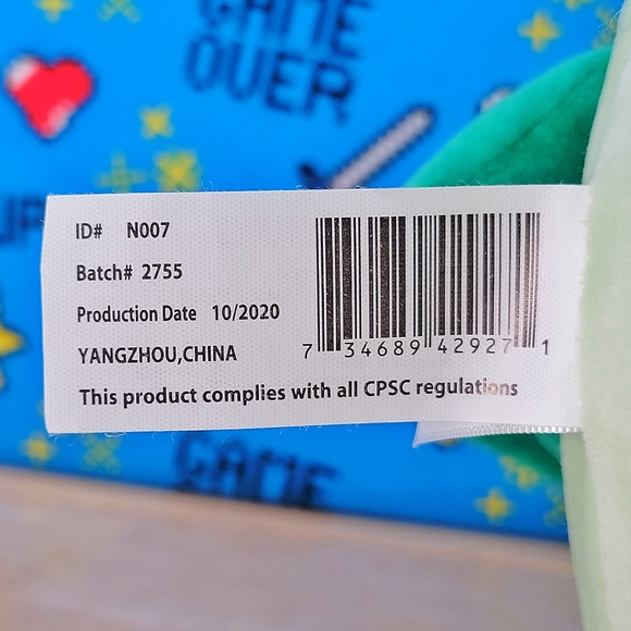 Squishmallow Kent the Chameleon 11" Ultrasoft Stuffed Animal Toy Plush NWT - Picture 5 of 7